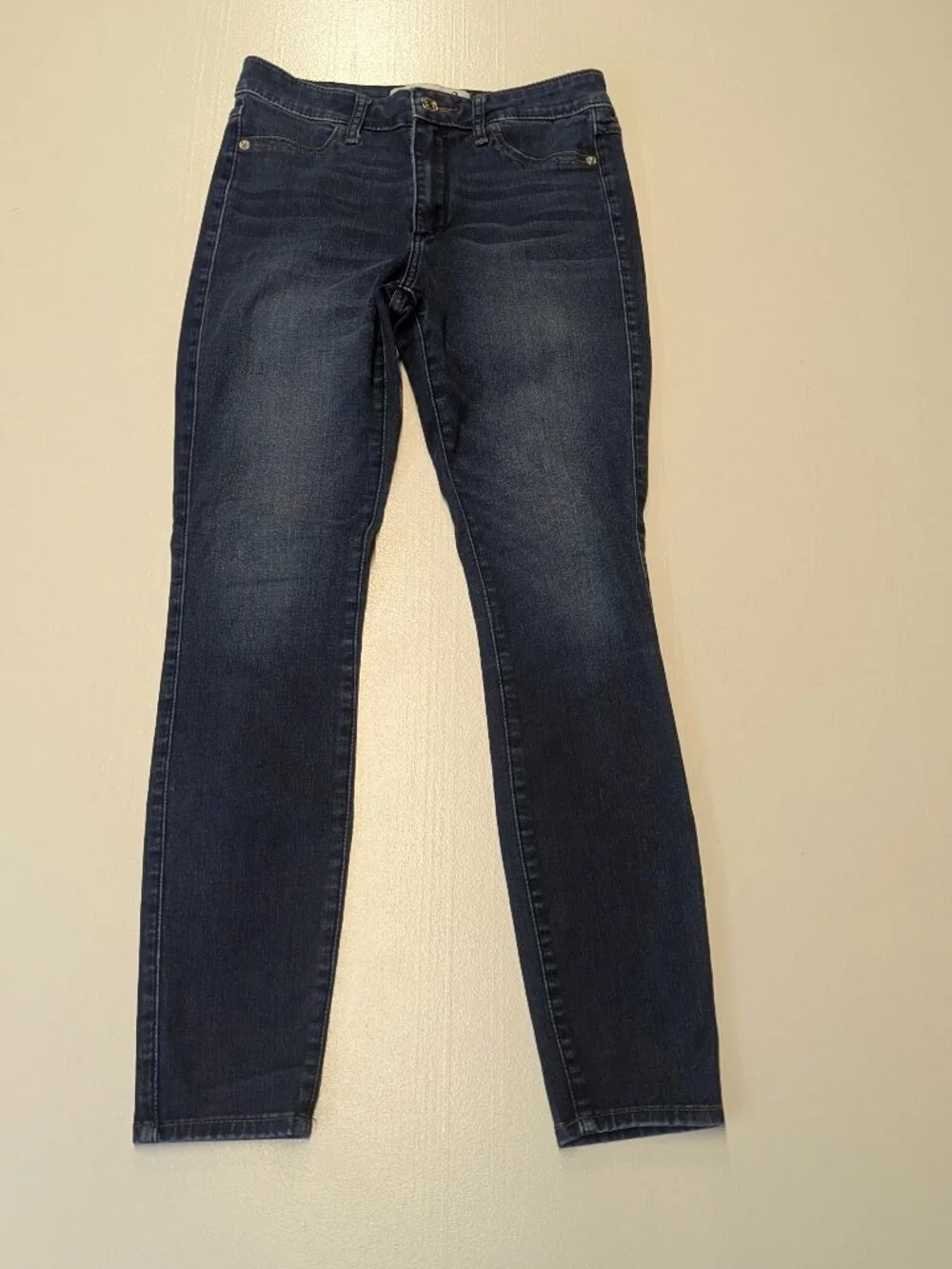 Abercrombie & Fitch Jean Legging Size 2R W26 L29 Dark Wash High Rise